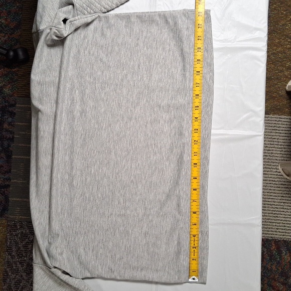 Muk Luks Quilted French Terry Jogger w/Crew Lounge Set XL Heather Grey NWOT - Picture 8 of 14